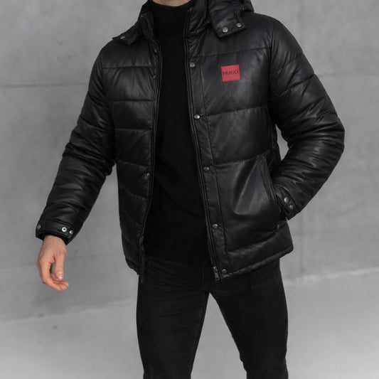 Hugo Boss odinė vyriška striuke