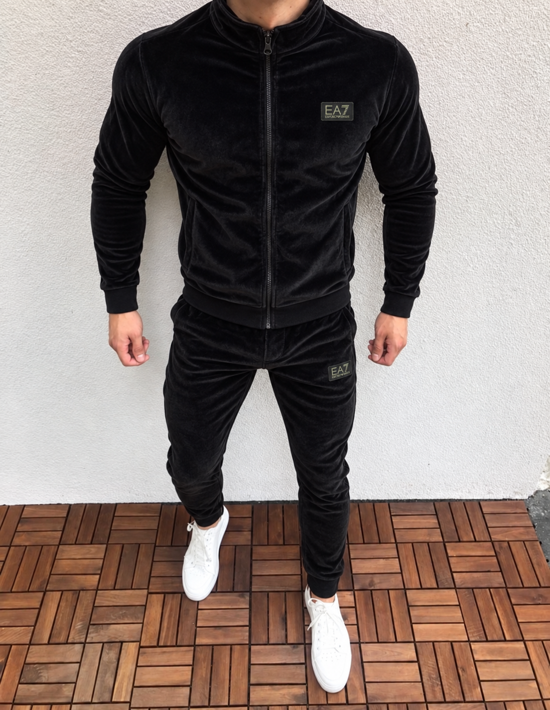 EA7 emporio armani veliūrinis kostiumas